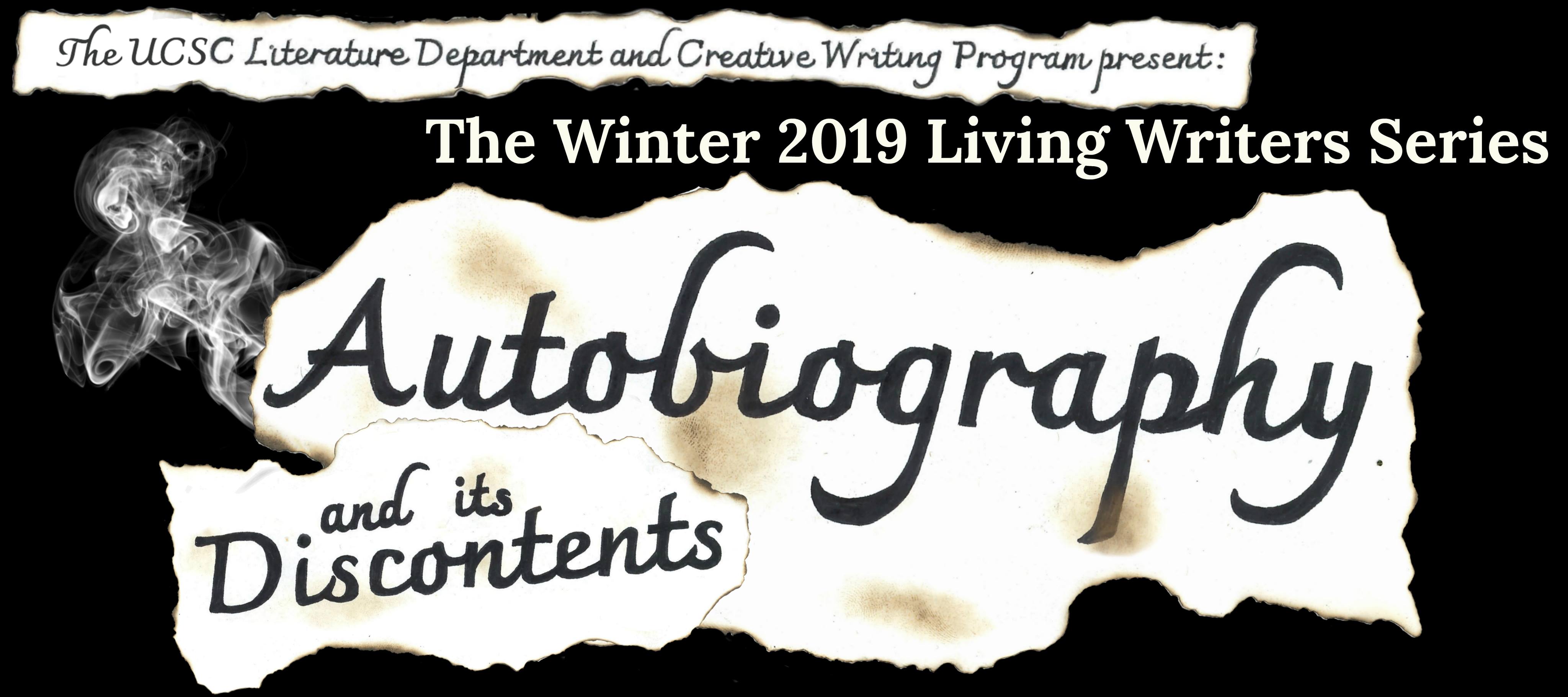 Living Writers Series Winter 2019