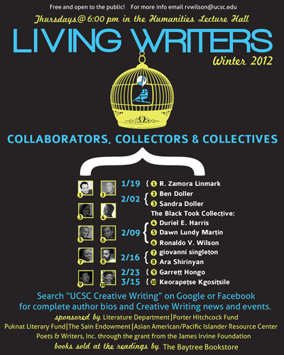 Living Writer Series Winter 2012